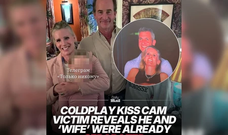 «Мы уже не жили вместе»: муж участницы скандала с Coldplay попытался оправдаться