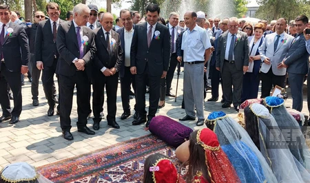 Культурное наследие Западного Азербайджана представлено на фестивале в Хачмазе