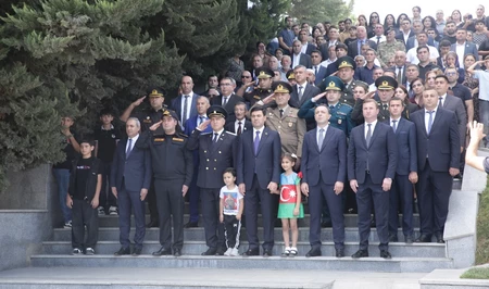 В Хачмазе почтили память шехидов
