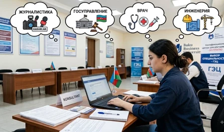 В Азербайджане стартовал процесс выбора специальностей для поступающих в университеты