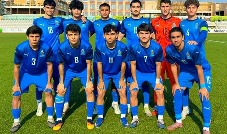 Сборная Азербайджана U-20 уступила Молдове