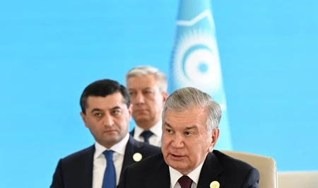 Узбекистан выступил за интеграцию транспортных коридоров и креативную экономику на саммите в Габале