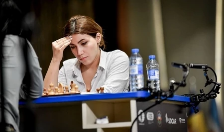 Азербайджанские шахматистки успешно стартовали на чемпионате Европы