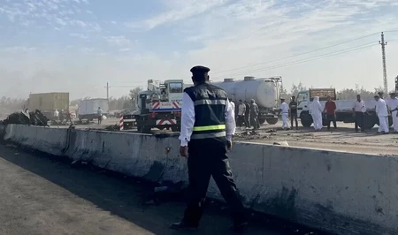 В Египте пассажирский автобус попал в аварию: десятки погибших и раненых