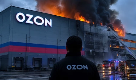 Беспилотники атаковали объекты Ozon в двух городах России