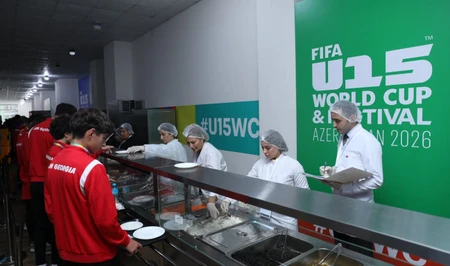 АПБА контролирует питание участников Кубка мира и Фестиваля FIFA U-15 в Баку