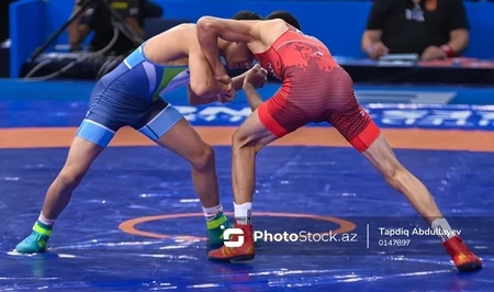 Азербайджанские борцы готовятся к чемпионату мира в Астане