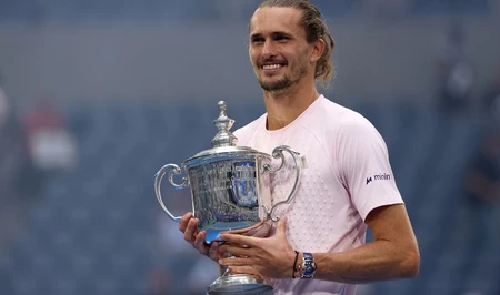 Александр Зверев победил Бена Шелтона в финале US Open