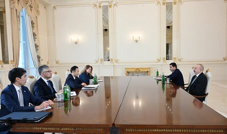 Президент Ильхам Алиев принял генсека Совещания по взаимодействию и мерам доверия в Азии