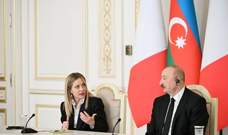 Мелони: Уверена, что дружественные связи между Италией и Азербайджаном будут развиваться и впредь