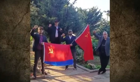 В Азербайджане арестованы лица, попытавшиеся устроить шествие с флагами СССР