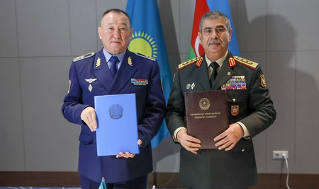Азербайджан и Казахстан подписали план военного сотрудничества на 2026 год