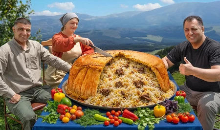 Знаменитый блогер Wilderness Cooking снял новое видео в Шуше