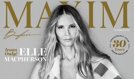 61-летняя Эль Макферсон снялась топлес для обложки Maxim